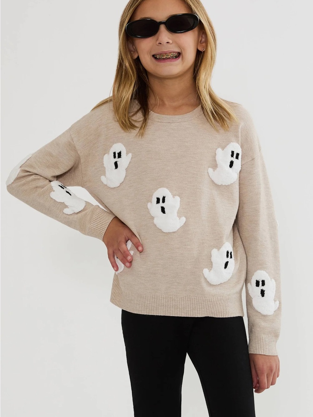 Beach Riot Little Callie Sweater Heather Boos